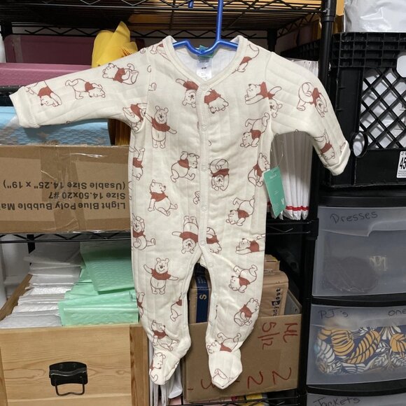Disney Baby Infant Footie Pajamas - Size 0/3M - NWT - Picture 1 of 5